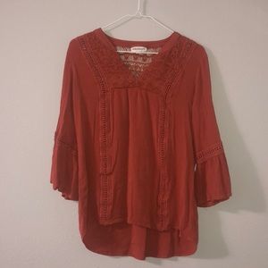 Westport’s Orange Redish blouse